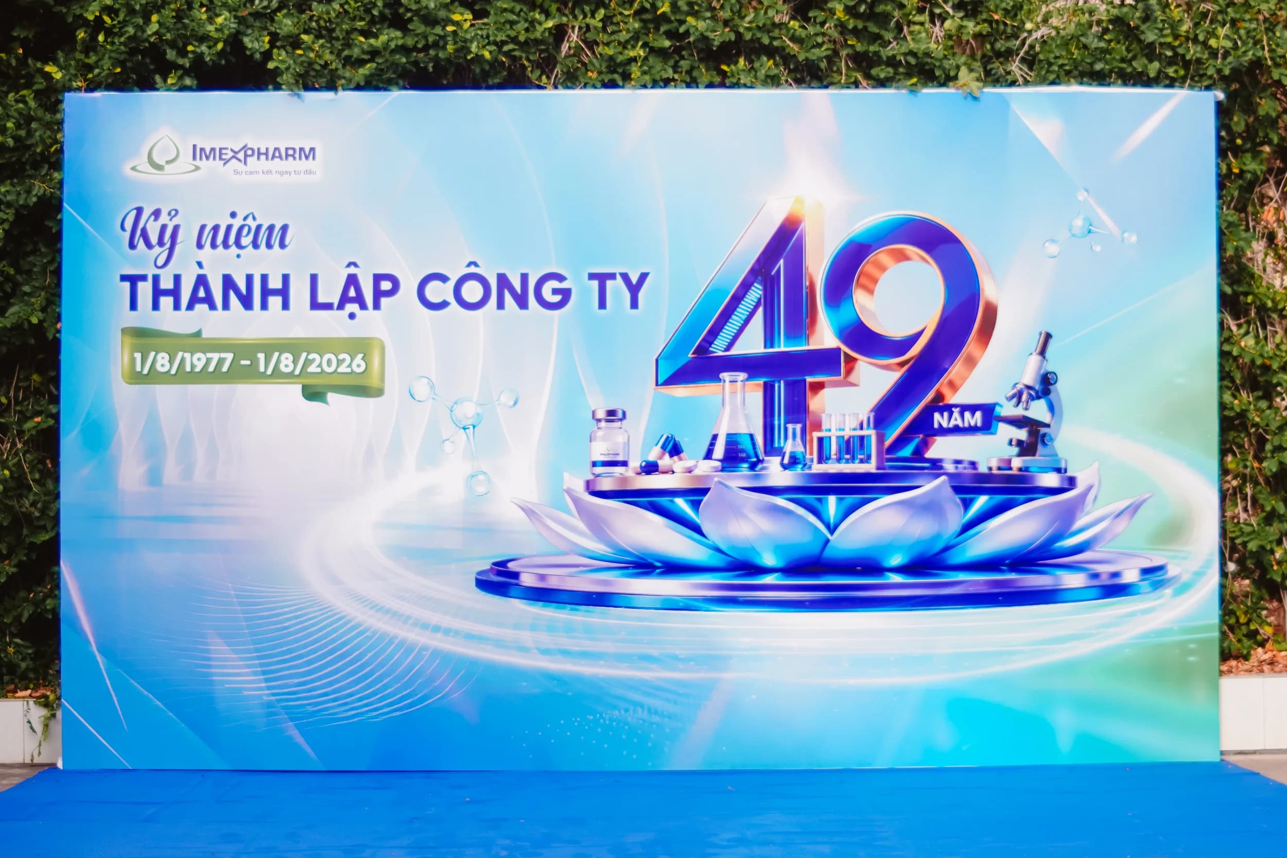 sự kiện kỷ niệm thành lập 49 năm của Dược phẩm Imexpharm